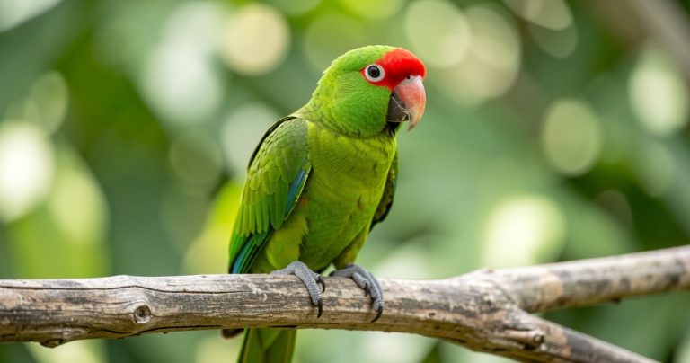 Amazone à Lores Rouges : Guide d'adoption réaliste