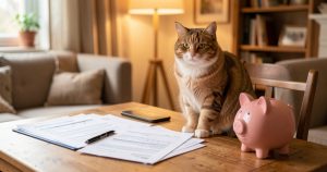 Comparatif assurance chat et épargne de précaution pour financer les soins de santé animale