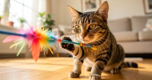 Jeux pour chat : stimuler son instinct et l'occuper vraiment