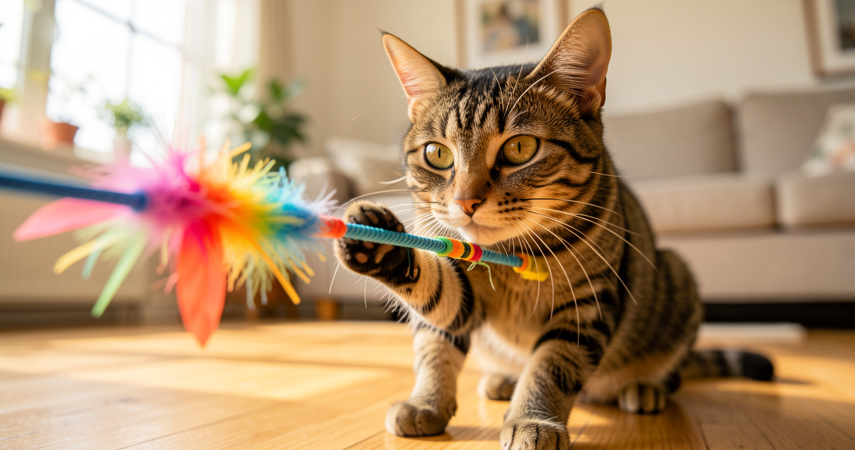 Jeux pour chat : stimuler son instinct et l'occuper vraiment